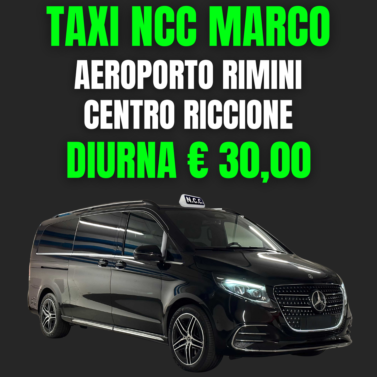 AEROPORTO RIMINI - CENTRO RICCIONE (DIURNA)