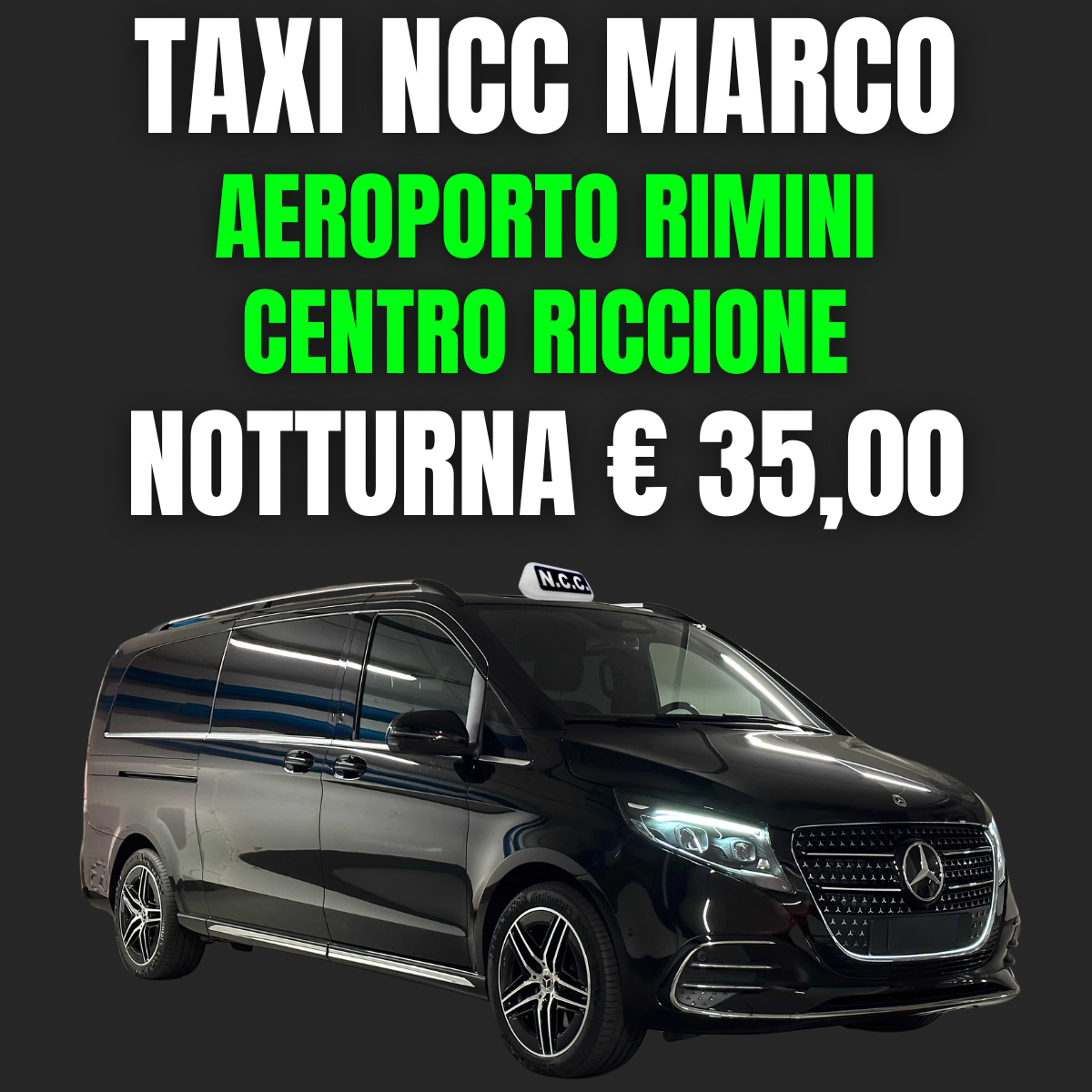 AEROPORTO RIMINI - CENTRO RICCIONE (NOTTURNA)