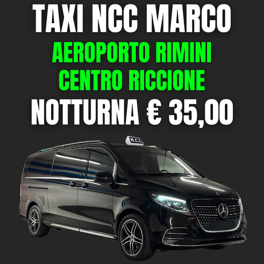 AEROPORTO RIMINI - CENTRO RICCIONE (NOTTURNA)